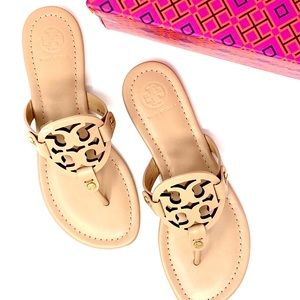 Tory Burch Leather Miller Sandal